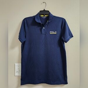 Polo Sport Ralph Lauren Men's Performance Polo Shirt - Navy Blue - Size Small